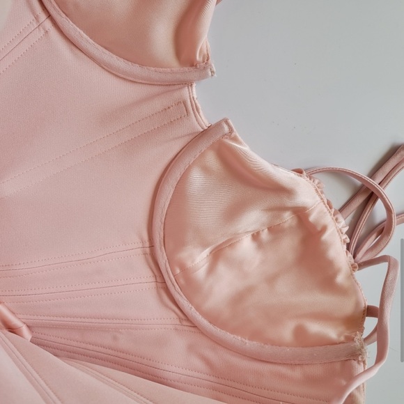 House of CB Alma Dress Blush Pink - Picture 7 of 12